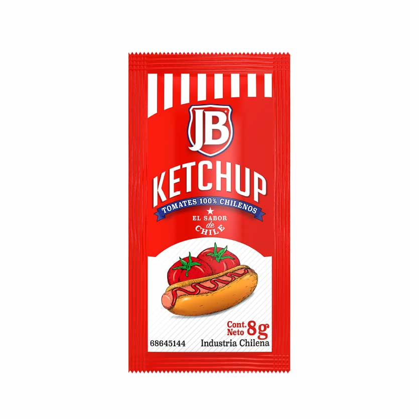 JB Ketchup Sachet 528x8gr