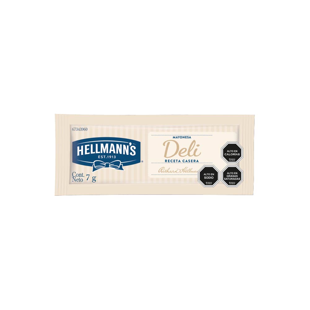 Hellmann's Mayonesa Deli Sachet 528 x 7 gr