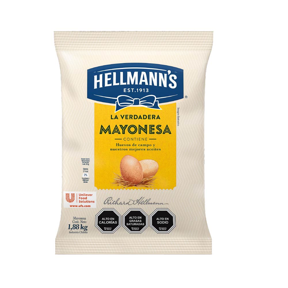 Caja Hellmann's Mayonesa 1,88 kg