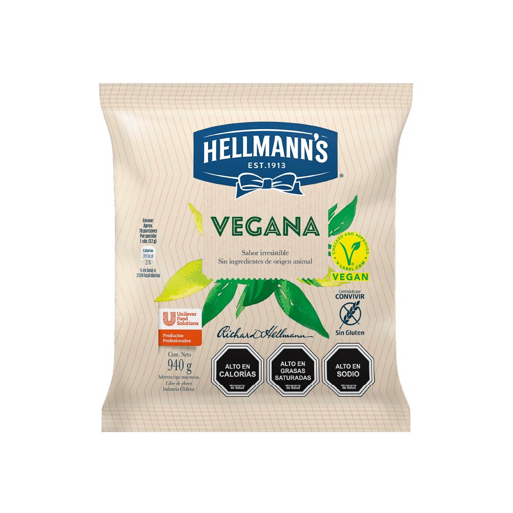Hellmann's Vegana 940 gr