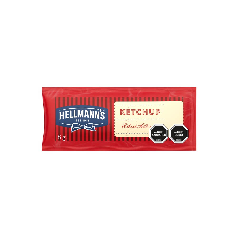 Hellmann's Ketchup Sachet 528x8gr