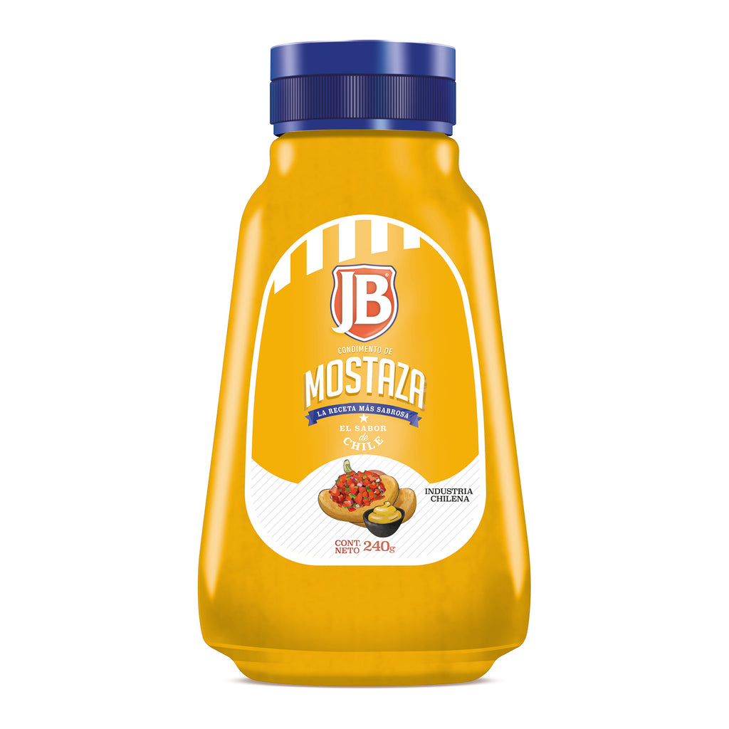 JB Mostaza Botella 240g (vencimiento 6/7/24)