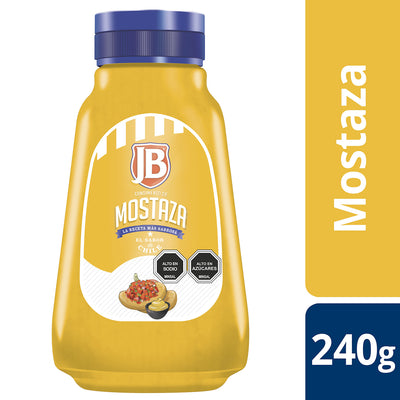 JB Mostaza Botella 240g