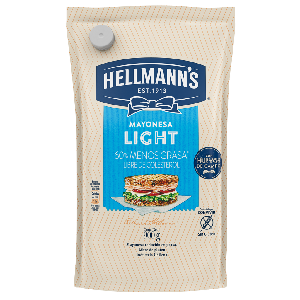 Hellmann's Mayonesa Light 900g