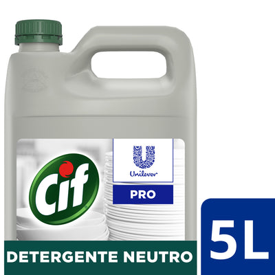 Detergente Líquido Cif Neutro 5L