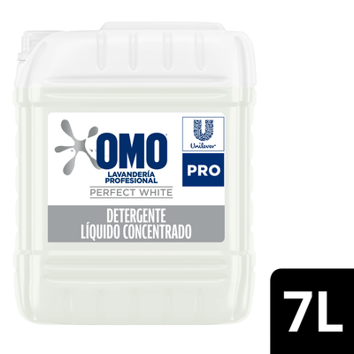 Detergente líquido Omo Perfect White 7L