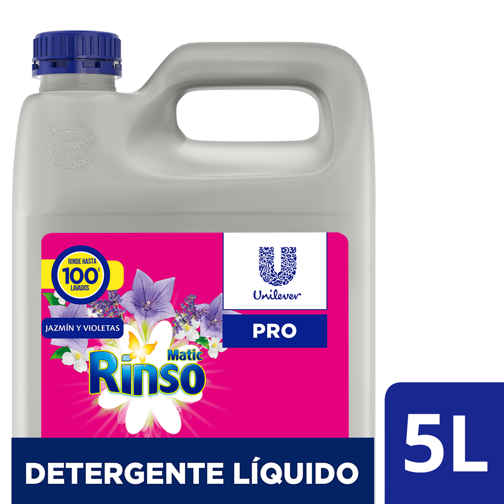Detergente líquido Rinso 5L