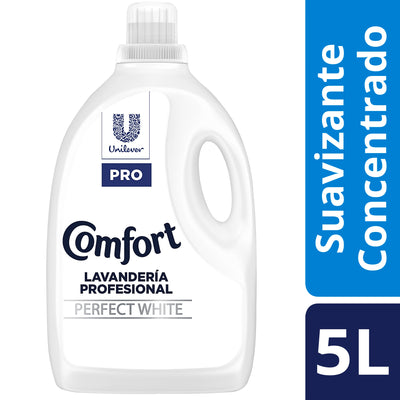 Suavizante Concentrado Comfort Perfect White 5L