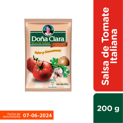 Doña Clara Salsa de Tomate Italiana 200 gr