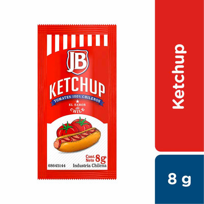 JB Ketchup Sachet 528x8gr